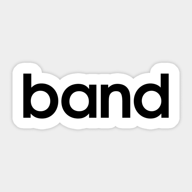 Band Sticker by mimarching